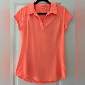 Athleta size MT orange shirt